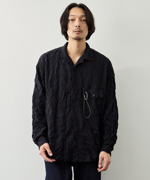 and wander（アンドワンダー） シャツ 「and wander/アンドワンダー