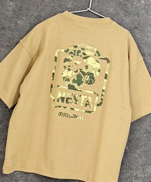 SHISKY（シスキー） tシャツ 「NESTA BRAND/ネスタブランド」オーバー