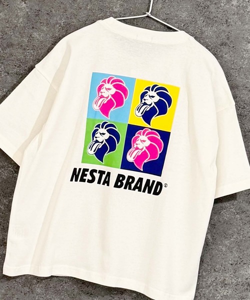 スキー NESTA BRAND SHISKY（シスキー） tシャツ 「NESTA BRAND/ネスタブランド」オーバー
