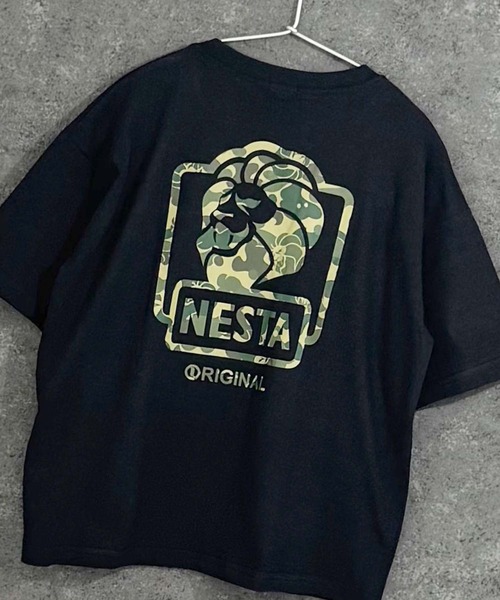SHISKY（シスキー） tシャツ 「NESTA BRAND/ネスタブランド」オーバー
