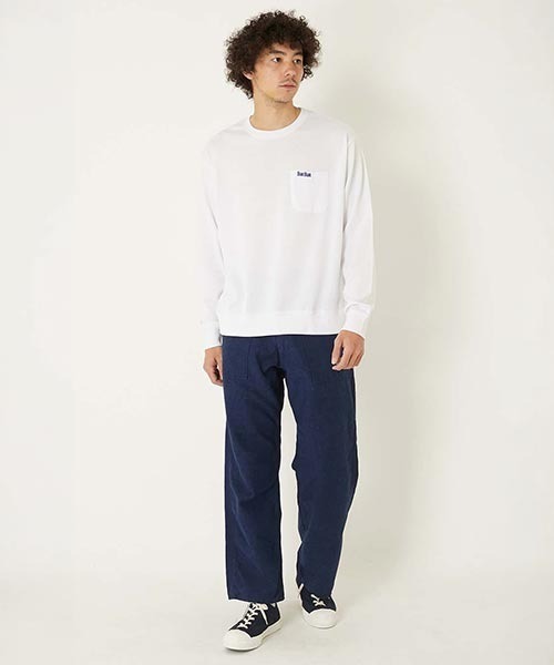 BLUE BLUE（ブルーブルー） トレーナー スウェット FRUIT OF THE LOOM
