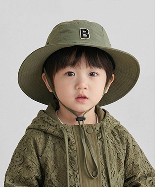 帽子 ハット 「 Bambin / ボンバン 」 ワンポイント サファリハット