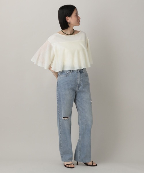 「A part by」 デニムパンツ MEDIUM ネイビー レディース_画像3