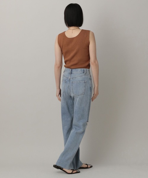 「A part by」 デニムパンツ MEDIUM ネイビー レディース_画像7
