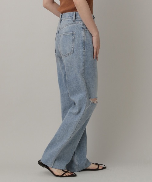 「A part by」 デニムパンツ MEDIUM ネイビー レディース_画像9