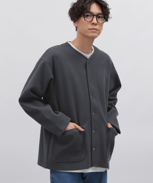 「LAKOLE」 カーディガン MEDIUM ブラック メンズ_画像3