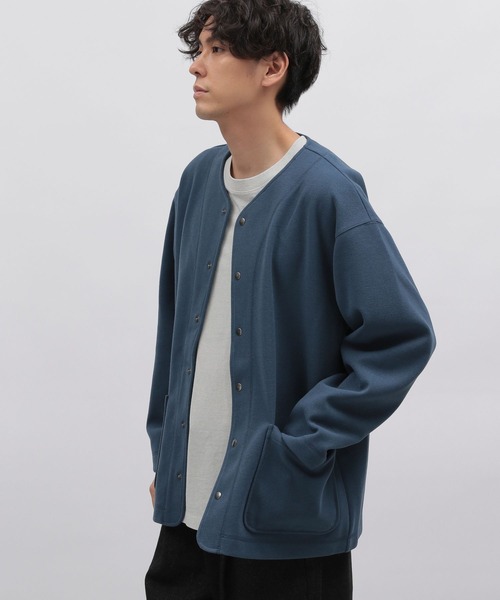「LAKOLE」 カーディガン MEDIUM ブラック メンズ_画像9