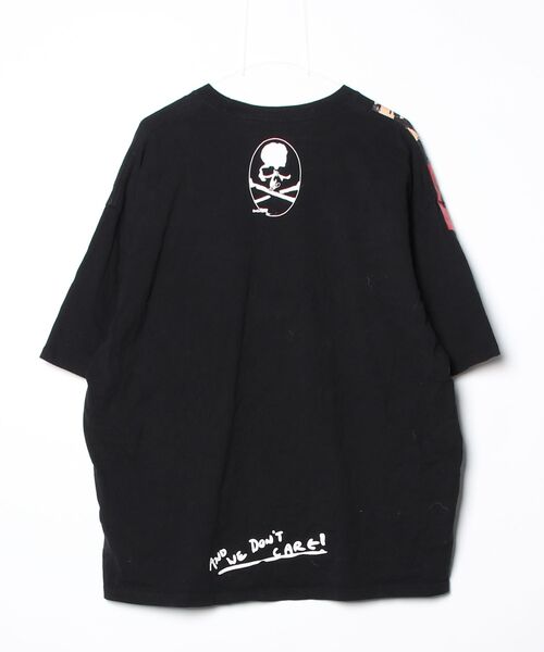 「MASTERMIND WORLD」 半袖Tシャツ LARGE ブラック メンズ_画像2