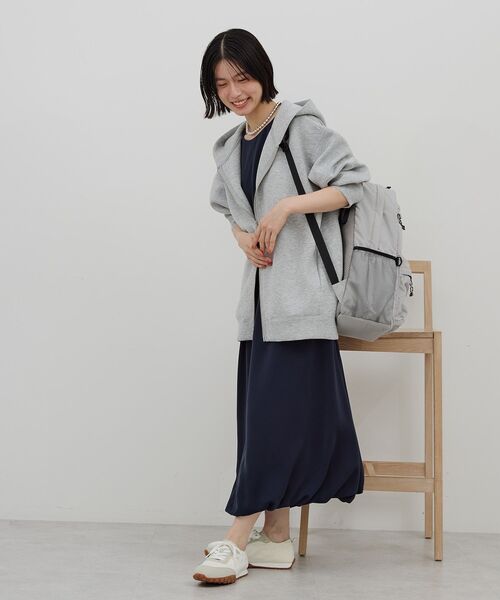「AMERICAN HOLIC」 ジップアップパーカー M ダークネイビー レディース_画像5