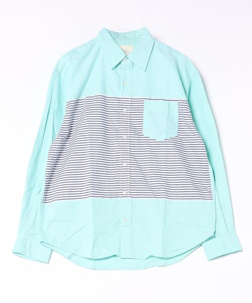 「CORISCO」 長袖シャツ MEDIUM ブルー メンズ_画像3