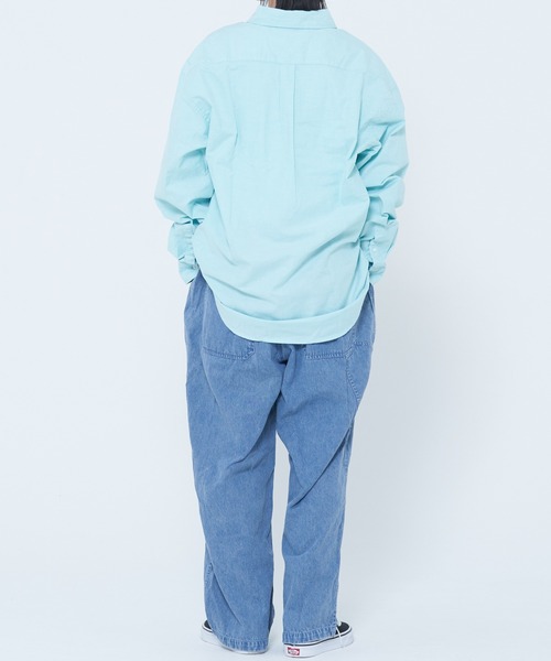 「CORISCO」 長袖シャツ MEDIUM ブルー メンズ_画像6