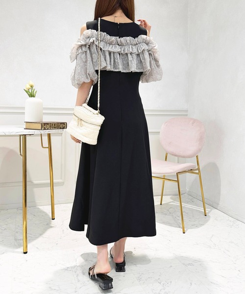 「apres jour」 ノースリーブワンピース フリー アイボリー レディース_画像9