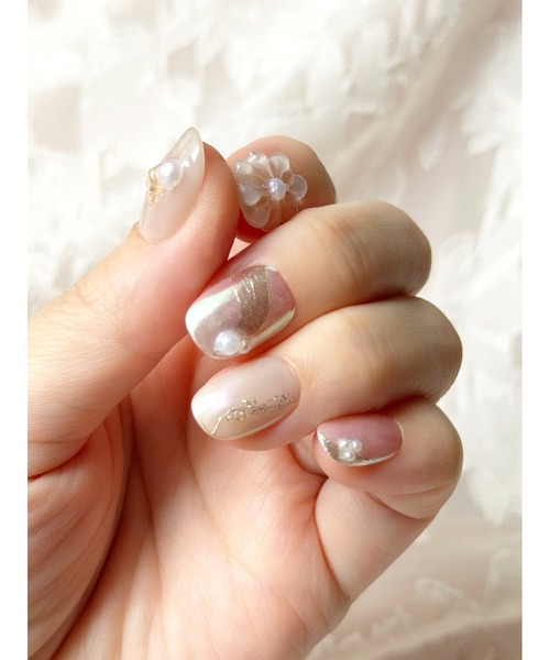 michi Nail（ミチネイル） ネイルチップ ネイルシール 入学式 卒業式