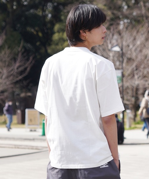 「THRASHER」 半袖Tシャツ L ブラック×ブルー メンズ_画像9