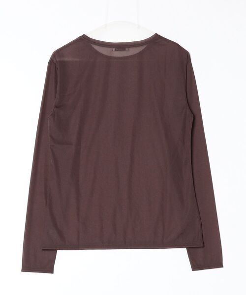 「MARW UNITED ARROWS」 長袖カットソー FREE ダークブラウン レディース_画像2
