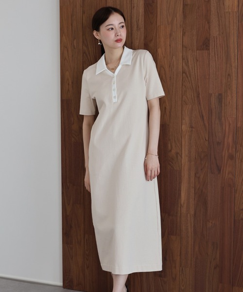 「J by blue」 半袖ワンピース MEDIUM ブラック レディース_画像4