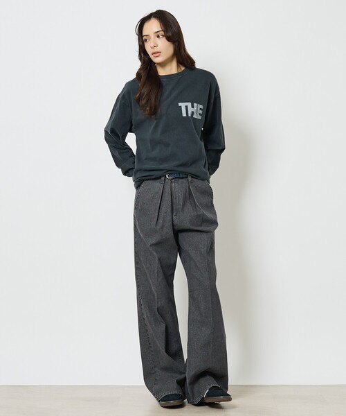 「REMI RELIEF」 長袖Tシャツ M オフホワイト メンズ_画像5