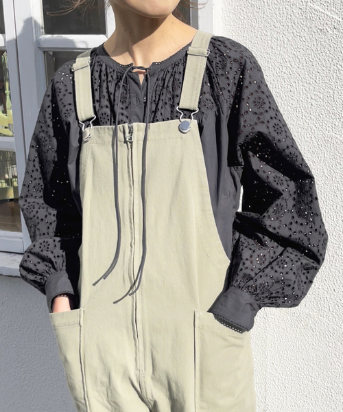 「Spick & Span」 長袖ブラウス FREE ホワイト レディース_画像6