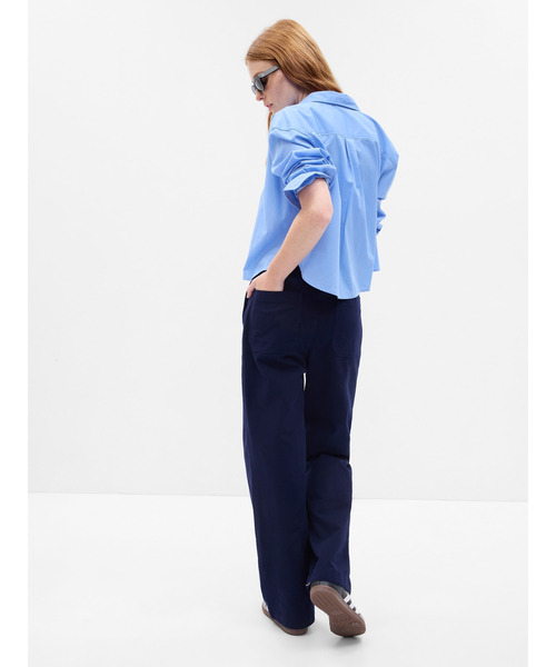 「GAP」 チノパンツ 4 ベージュ レディース_画像2