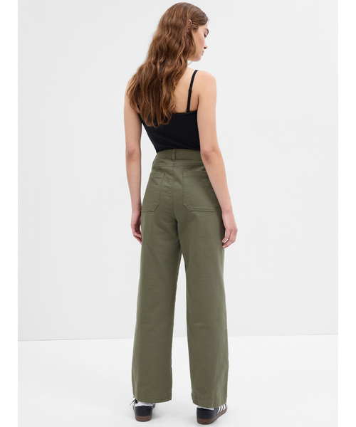 「GAP」 チノパンツ 4 ベージュ レディース_画像3