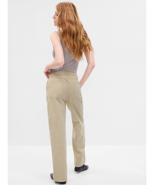 「GAP」 チノパンツ 4 ベージュ レディース_画像4