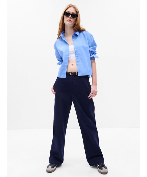 「GAP」 チノパンツ 4 ベージュ レディース_画像9