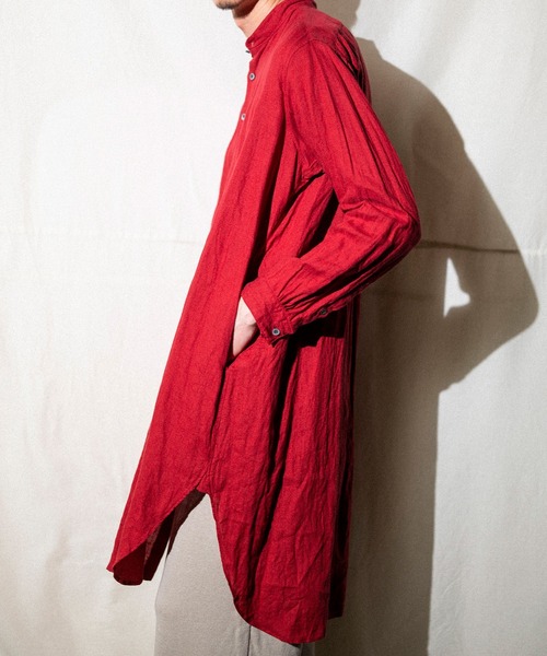 suzuki takayuki（スズキタカユキ） ブラウス シャツ long shirt
