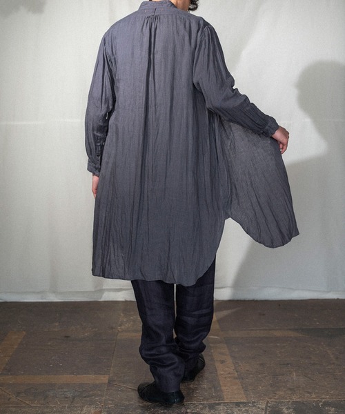 suzuki takayuki（スズキタカユキ） ブラウス シャツ long shirt