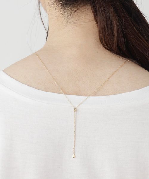 COCOSHNIK（ココシュニック） ネックレス K10ハニーカットボール