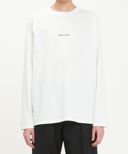 セール安い tシャツ Logo Embroidery Long Sleeve T-Shirt ZOZOTOWN PayPayモール店 - 通販 - PayPayモール Tシャツ Invert 大人気2022