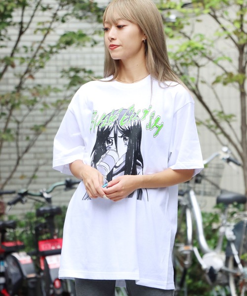 ROOP TOKYO tシャツ Tシャツ BILLIE EILISH/ビリーアイリッシュ BLAH