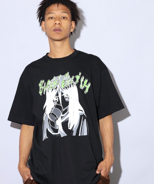 ROOP TOKYO tシャツ Tシャツ BILLIE EILISH/ビリーアイリッシュ BLAH