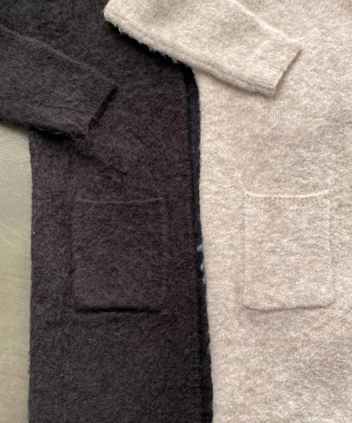 trunc 88 カーディガン TRUNC カーディガン Hooded Knit Long Cardigan レディース : ZOZOTOWN