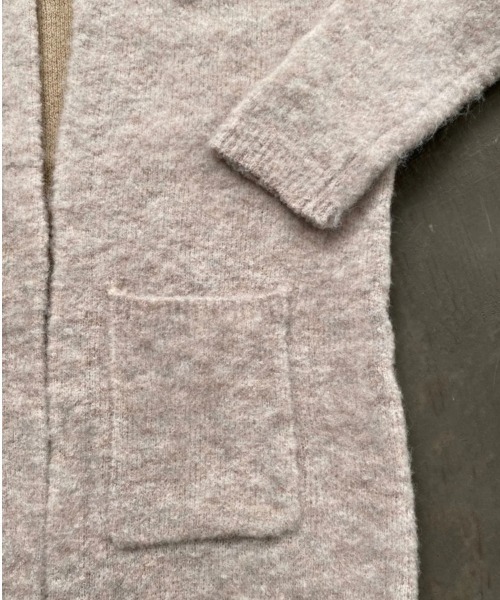 trunc 88 カーディガン TRUNC カーディガン Hooded Knit Long Cardigan レディース : ZOZOTOWN