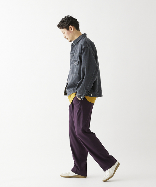 Relume Jeans オーバーサイズ デニムジャケット Lサイズ オーバーサイズ デニムトラッカージャケット（デニムジャケット
