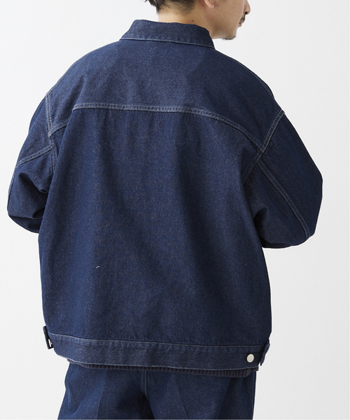 Relume Jeans オーバーサイズ デニムジャケット Lサイズ オーバーサイズ デニムトラッカージャケット（デニムジャケット
