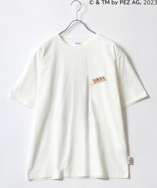 メンズ Tシャツ バックプリント アニマル レトロ ゆったり a1226 tシャツ PEZ/ペッツ レトロキャラクター アニマルヘッド