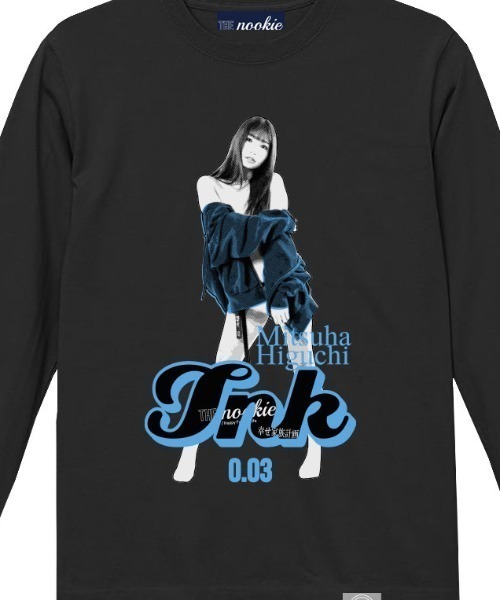 tシャツ THE nookie LOVE Mitsuha Higuchi PORTRAIT TEE レディース メンズ tシャツ /THE nookie LOVE Mitsuha Higuchi/PORTRAIT TEE メンズ