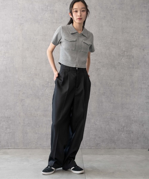 WEGO スラックス パンツ WEGO/「25年春夏 大好評により再入荷