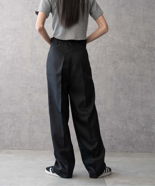 【GUMZZI】ハイウエストワイドスラックスパンツto28653 WEGO スラックス パンツ WEGO/「25年春夏 大好評により再入荷