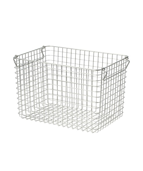無印良品（MUJI） 収納 ステンレスワイヤーバスケット5 約幅37×奥行