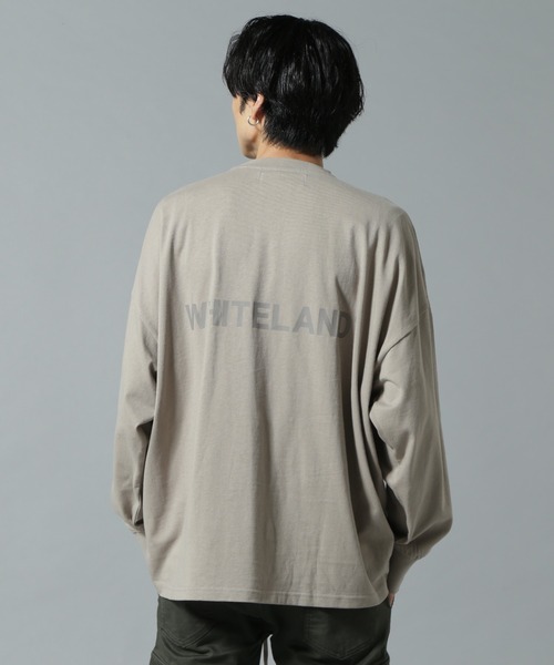 ホワイトランド Tシャツ 黄緑 ラフ カジュアル WHITELAND tシャツ 「WEB＆DEPOT限定」WHITELAND/ホワイトランド