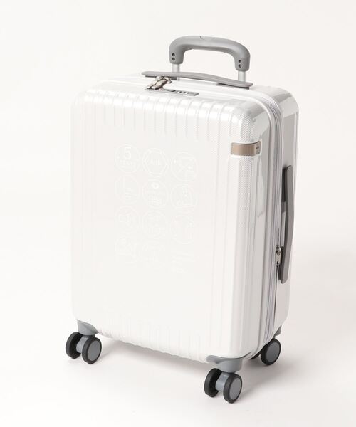 美品ACEスーツケース機内持ち込みSサイズ33L 白 ace. スーツケース ace./エース パリセイド3-Z 33リットル 3.2 kg 機内