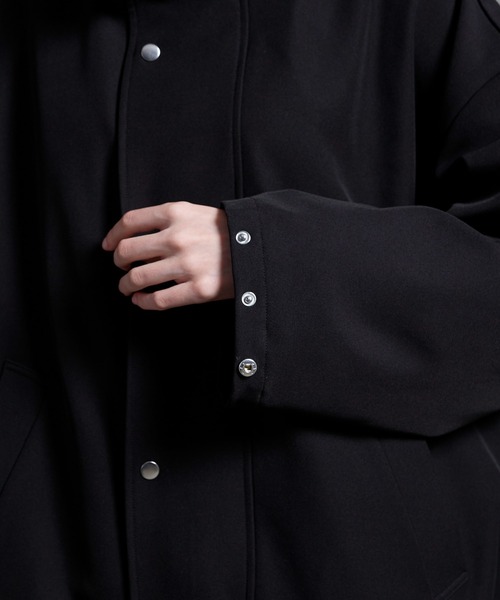 【新品】【Loose/ルース】ドレープオーバー  ハイネックトレンチコート M Loose/ルース（ルース）の「モードオーバー ハイネックトレンチ