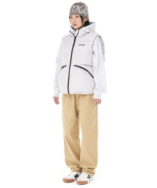 MAHAGRID ベスト ジレ 「mahagrid/マハグリッド」REVERSIBLE