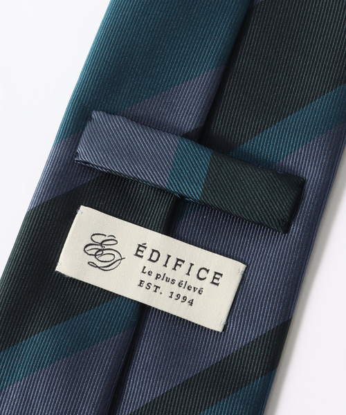 エディフィス（EDIFICE）/AX ワイドレジメンタルタイ EDIFICE（エディフィス） ネクタイ AX ワイドレジメンタルタイ
