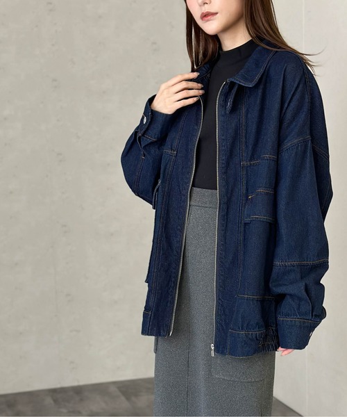 Per sist ence（パーシエンス） デニムジャケット gジャン ビッグ