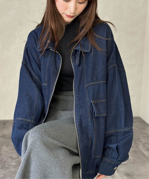 Per sist ence（パーシエンス） デニムジャケット gジャン ビッグ