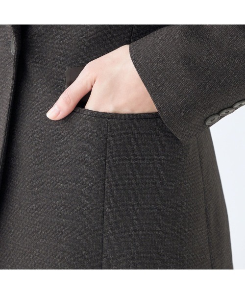 【美品】【ストレッチ】【11】SUIT SELECT パンツスーツセットアップ SUIT SELECT セットアップ 「RELAX TAPERED」「秋冬」テーラード