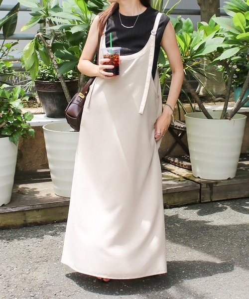 美品レアGLORIA COELHOワンピース オパールマキシキャミワンピース | キャミワンピース | NOELA OFFICIAL